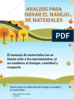 3.-Eliminación Del Manejo de Materiales