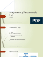 Programming Fundametals in C+ Lec 8