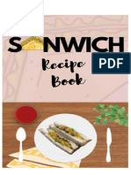 Sandwice Recipe Book