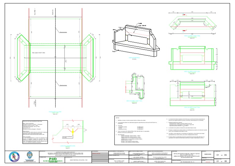 Detalle Box Coulvert | PDF