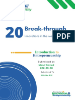 20 Break Through Innovations