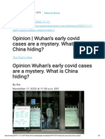 Wuhan's Early Covid Cases Are A Mystery. What Is China Hiding