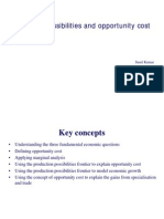 Production Possibilities and Opportunity Cost: Sunil Kumar School of Economics