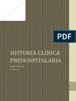 Historia Clinica Prehospitalaria Same 107 Jujuy