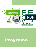 Programa Fecomulop - Manejo de TICs en Cursos Virtuales - 4ta. Conv