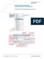 Instructivo Cambio Resolución de Facturación Electrónica Pos Restaurente