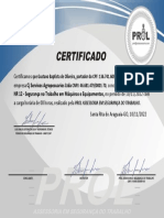Certificado Frente NR 12 Gustavo CJ
