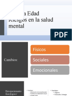 Salud Mental en La Tercera Edad