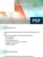 Parto y puerperio: cambios hormonales y emocionales