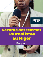 Rapport Violences Sécurité Des Femmes Journalistes