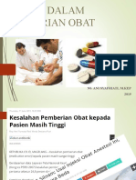 Prinsip Dalam Pemberian Obat