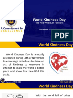 World Kindness Day Homeroom Material