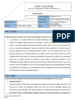 Assignment 6 - S0C 116 (MIDTERM) Module 6 - Science and Technology in Nation Building