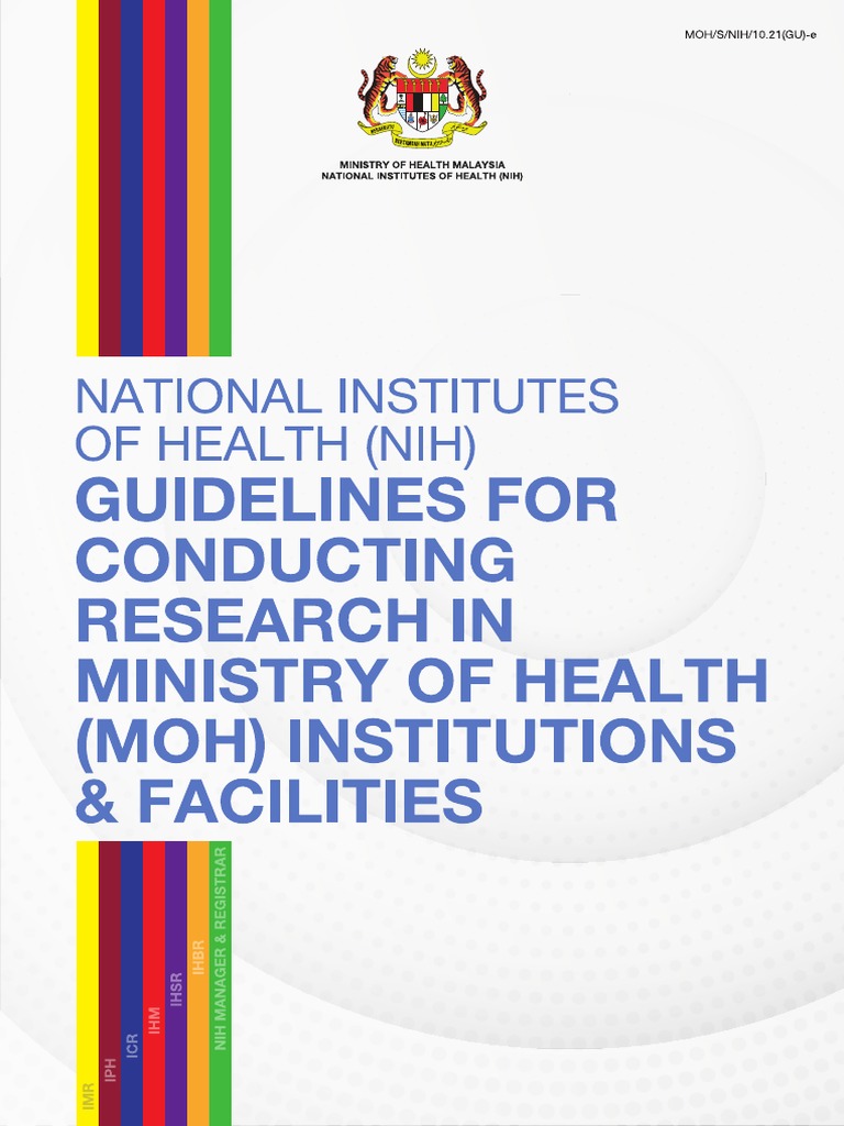 NIH Guideline 2021 PDF Clinical Trial National Institutes Of Health