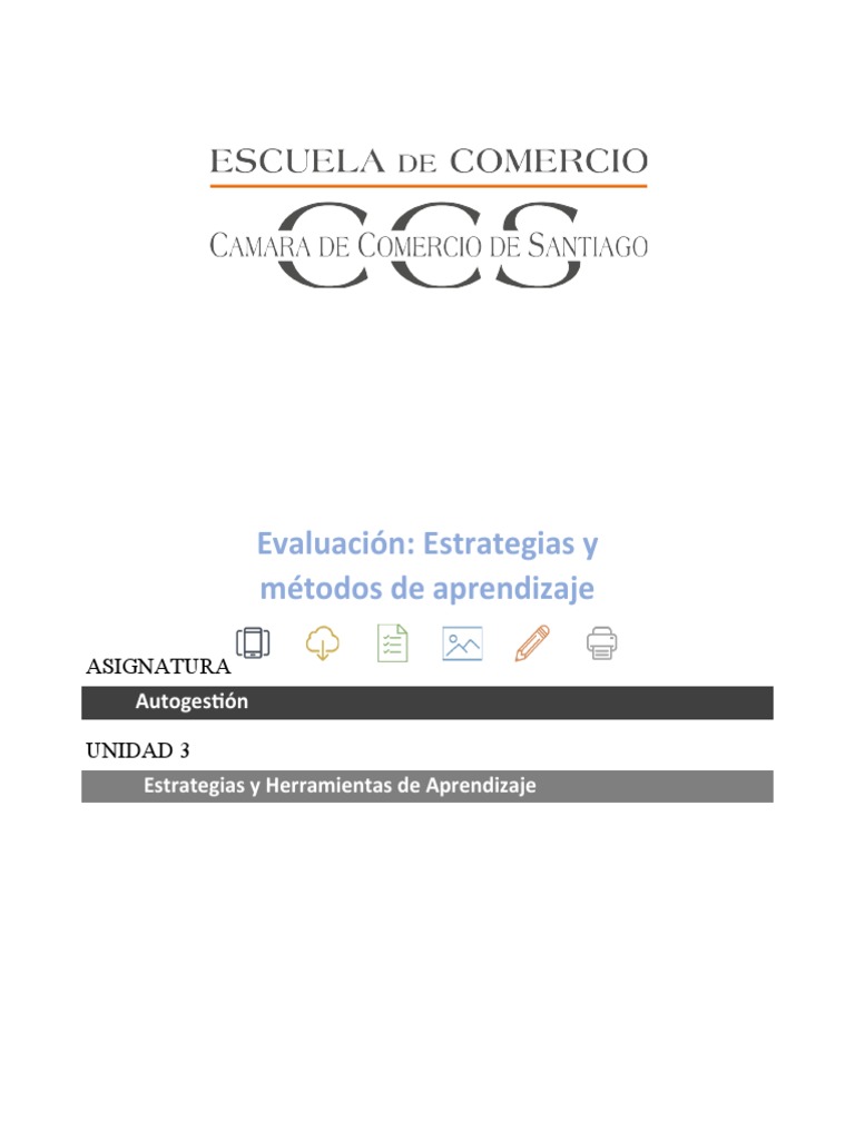 Tarea U3 S6 Pdf Aprendizaje Información