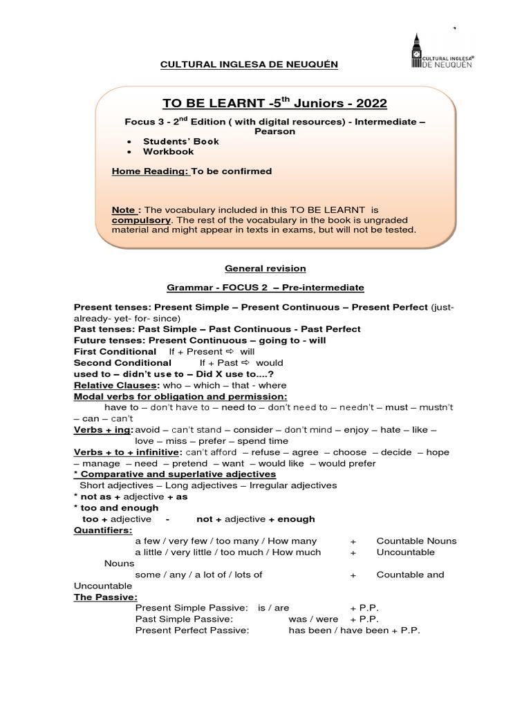 English Grammar Guide for Students | PDF | Career & Growth | Language ...