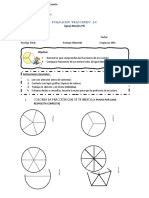 Evaluación Fracción