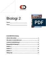 Biologi 2 Häfte Över Kursen2022