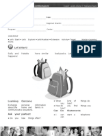 The Lost Backpack in PDF