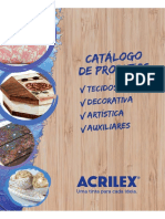 Catalogo de Cores Acrilex