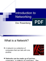 Introduction To Networking: Dov Rosenberg