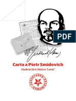 Carta A Piotr Smidovich