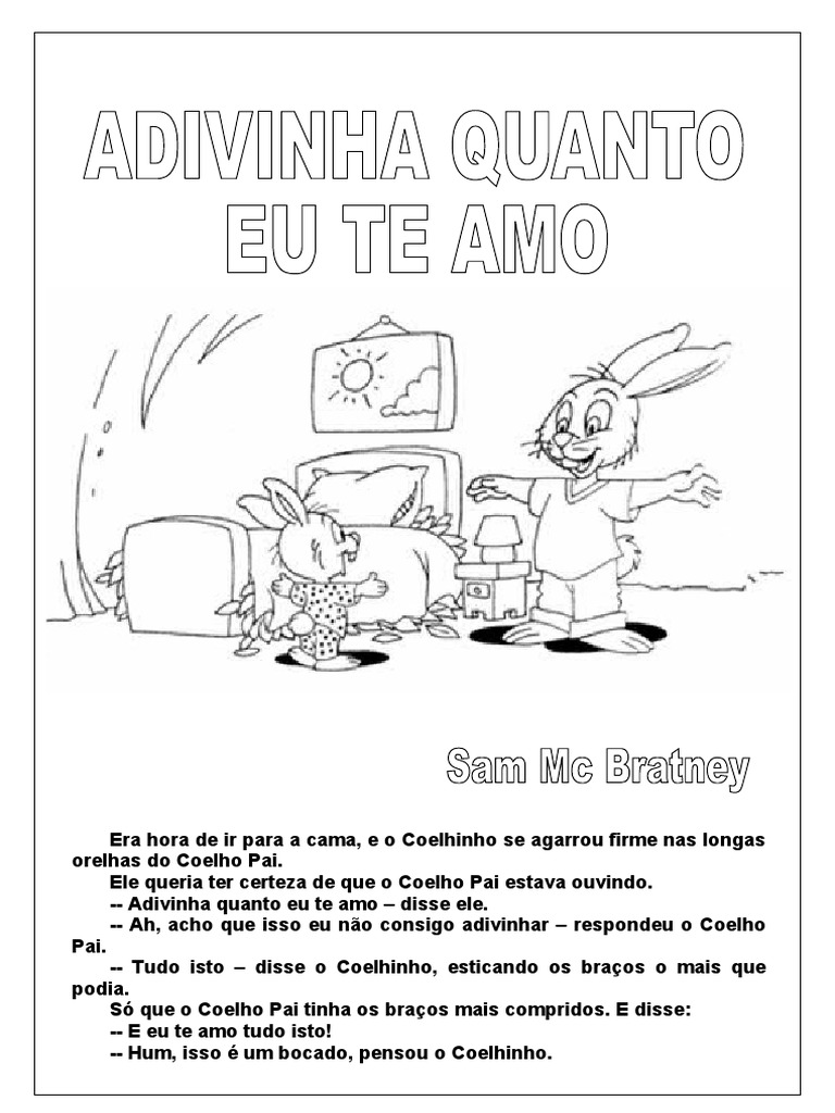 Adivinha o quanto eu te amo livro p col c pia pdf