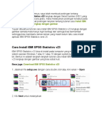 Cara Instal SSPS V 23