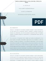 Mecanismos Alternativos para Bla Solucion Del Conflicto Penal