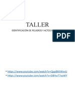 Taller - Condiciones y Actos Inseguros