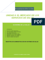 Unidad Ii El Mercado de Los Servicios de Salud