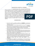 Acta de Liquidación Del Contrato - Aenco