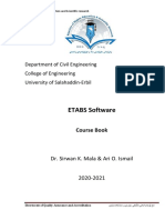 Etabs Coursebook