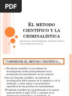 El método científico y la criminalística