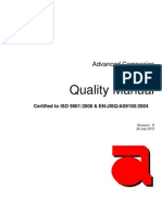 Advanced Quality Manual
