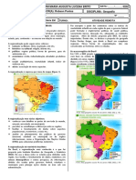 Regionalizações do Brasil: divisões propostas pelo IBGE