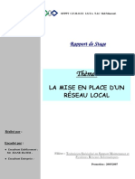 Rapport La Mise en Place Dun Reseau Local