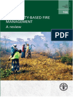Community Based Fire Management Plan - FAO 2011