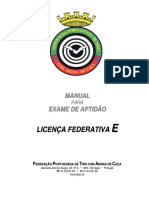 Licenca Federativa e Manual Exame Aptidao