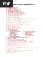 Viva Questions of FT-104C (IT Fundamental) MBA I SEM