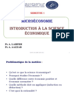 Introduction A La Science Economique