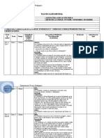 Plan de clases mensual de Educación Física