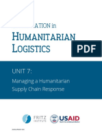 Unit 7 - Managing Response