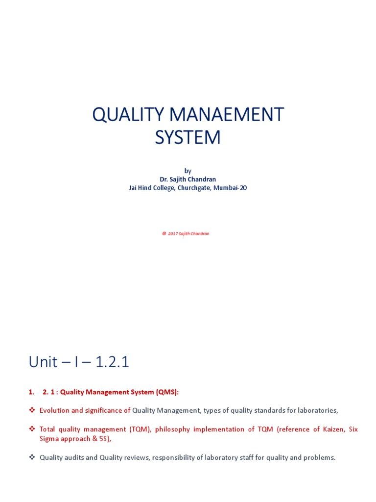 QMS-Safety-GLP Slides PDF | PDF