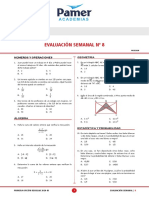 Evaluación Semanal - 8