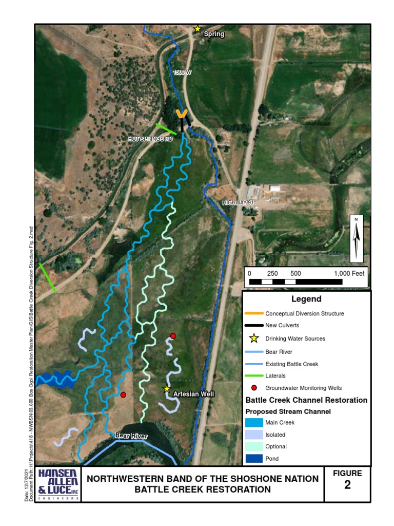EWRP-035 TheNorthwesternBandoftheShoshoneNation Site Map | PDF | Bodies ...