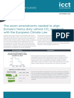 The seven amendments needed to align Europe’s heavy-duty vehicle CO2 standards with the European Climate Law