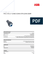 PVC CTD LT Cond Conn STR 3/4in Dgry: Product-Details