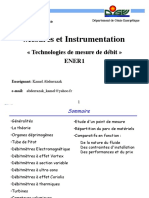 Chapitre 5 Technologie de Mesure de Débit