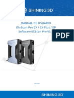 Manual de Usuario Einscan Pro2x Español
